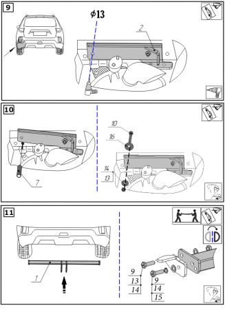 Фаркоп 7615-A Oris на Chery Tiggo 7 Pro 2020-, Chery Tiggo 7 Pro Max 2023- без подрезки бампера. Тип шара: A. Нагрузки: 1200/75 кг, масса фаркопа 17,7 кг (без электрики в комплекте) от магазина ФаркопРос